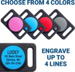 GoTags Engraved Airtag Dog Collar Holder - Image 2