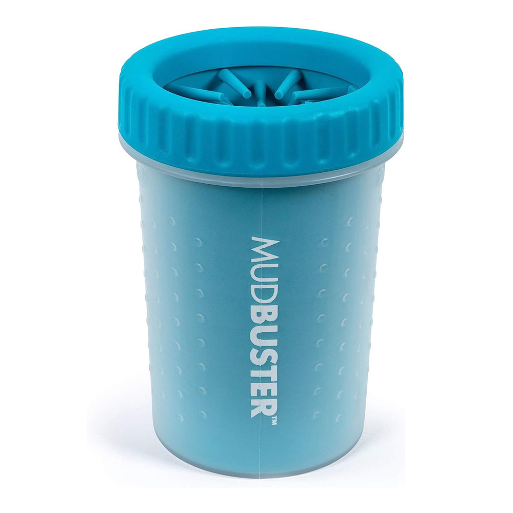 d1.jpg Dexas MudBuster Portable Dog Paw Cleaner, Medium, Blue - Image 1