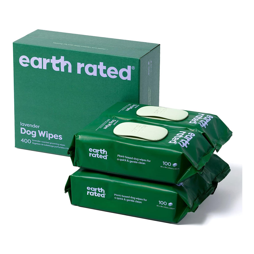 e1.jpg Earth Rated Dog Wipes, Thick Plant Based Grooming Wipes - Image 1