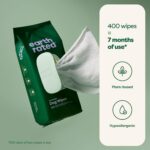 Earth Rated Dog Wipes, Thick Plant Based Grooming Wipes - Image 4