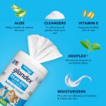Vetnique Labs Glandex Dog Wipes for Pets Cleansing - Image 2