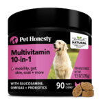 Pet Honesty 10 in 1 Dog Multivitamin - Fish Oil for Dogs