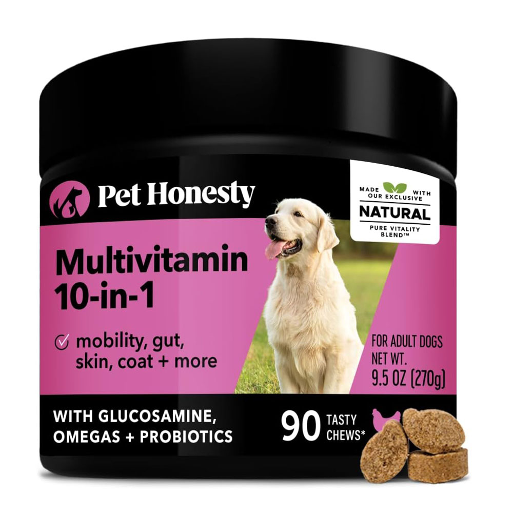 h1-2.jpg Pet Honesty 10 in 1 Dog Multivitamin - Fish Oil for Dogs - Image 1