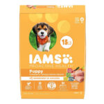 IAMS Smart Puppy Dry Dog Food with Real Chicken, 15 lb. Bag