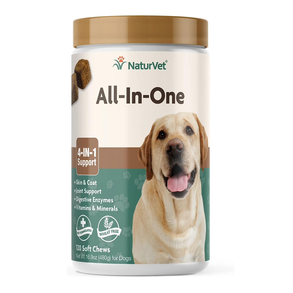 natur1.jpg NaturVet All-in-One Dog Supplement - for Joint Support, Digestion & Skin - Image 1