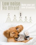 oneisall Dog Shaver Clippers Low Noise Rechargeable - Image 2