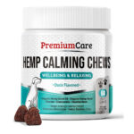 PREMIUM CARE Hemp Calming Chews for Dogs, Made in USA