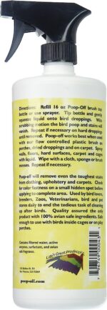 Poop-Off Bird Poop Remover Sprayer, 32 oz - Image 2