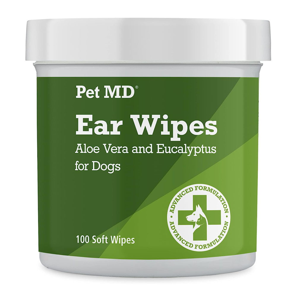 pet1-1.jpg Pet MD - Dog Ear Cleaner Wipes - Otic Cleanser for Dogs - Image 1