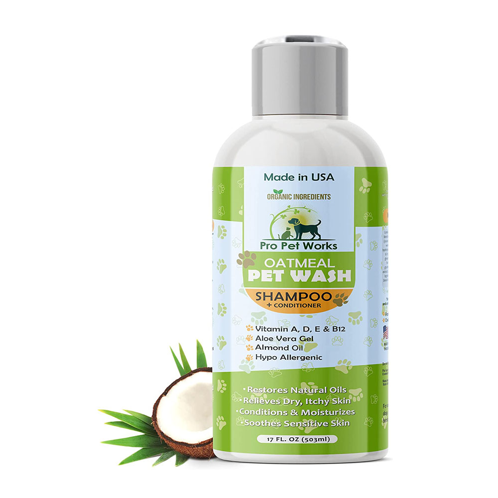 pro1-1.jpg Pro Pet Works All Natural Oatmeal Cat Shampoo and Conditioner - Image 1