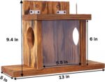 VASGOR Wood Squirrel Feeder - Image 2