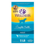 Wellness Complete Health Dry Dog Food with Grains, Natural Ingredients, Made in USA with Real Meat