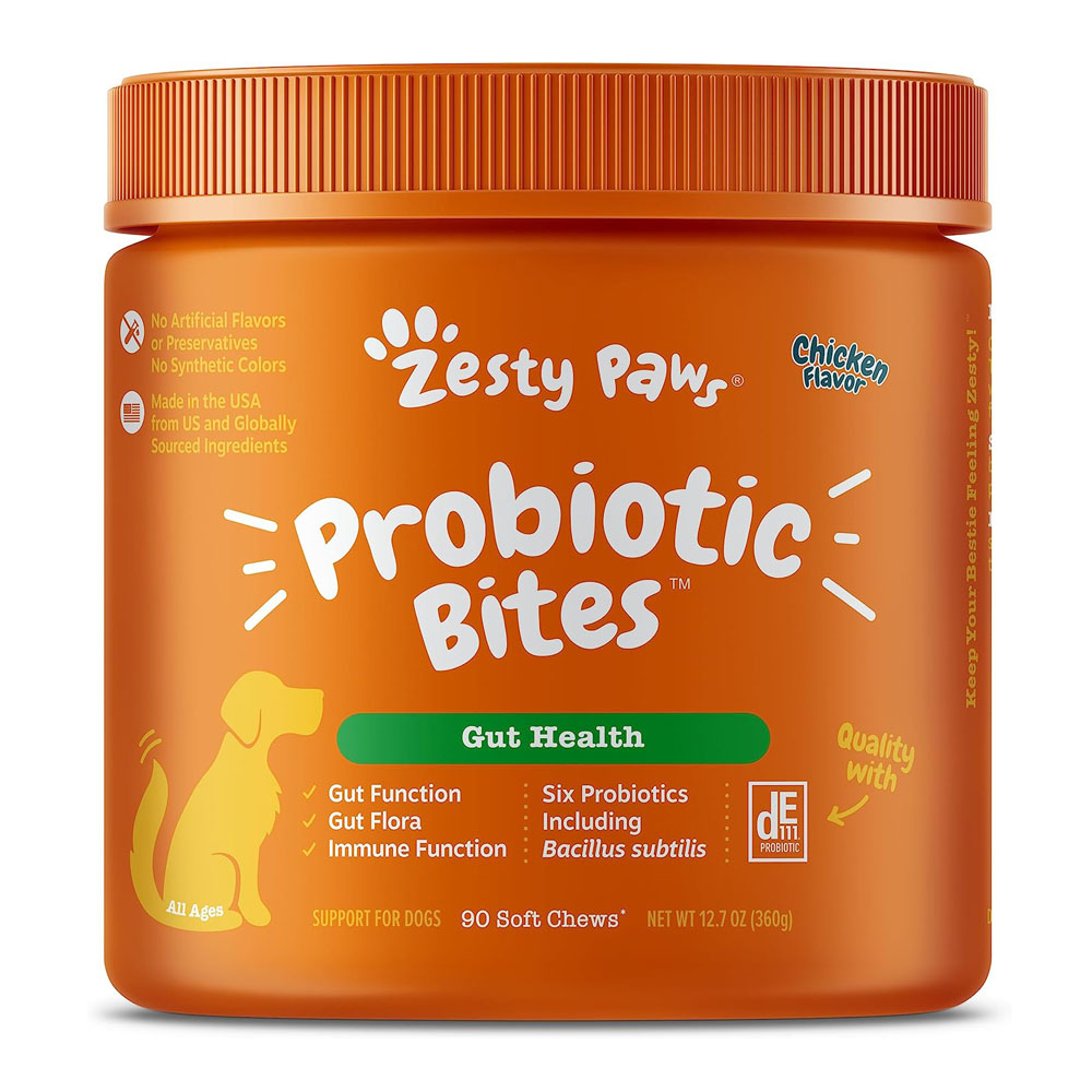 z1.jpg Zesty Paws Probiotics for Dogs - Digestive Enzymes for Gut Flora - Image 1